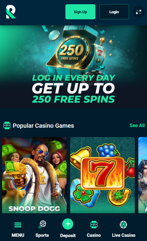Rolletto Casino mobile