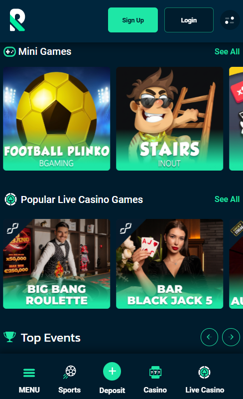 Rolletto Casino mobile